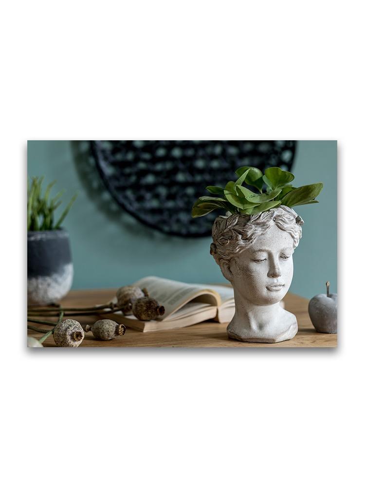 Modern Statue Decoration. Poster -Image by Shutterstock