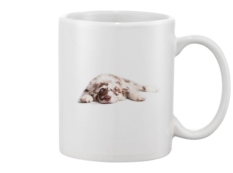 Puppy Dog Australian Shepherd Mug -Image by Shutterstock