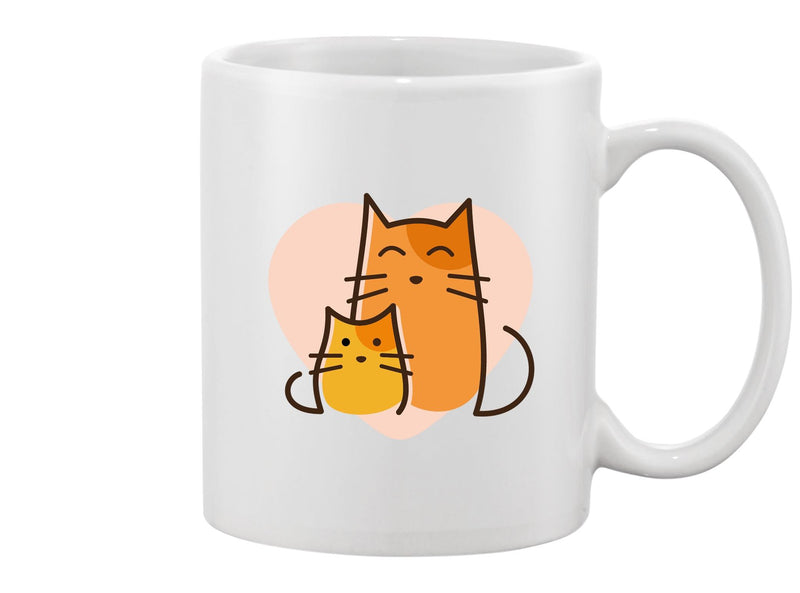 Cat Mother And Baby Kitty  Mug -Image by Shutterstock