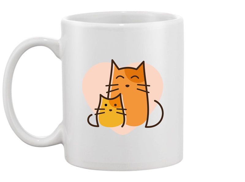 Cat Mother And Baby Kitty  Mug -Image by Shutterstock