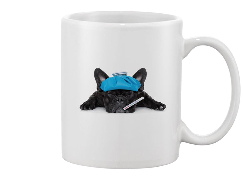 French Bulldog Very Sick  Mug -Image by Shutterstock