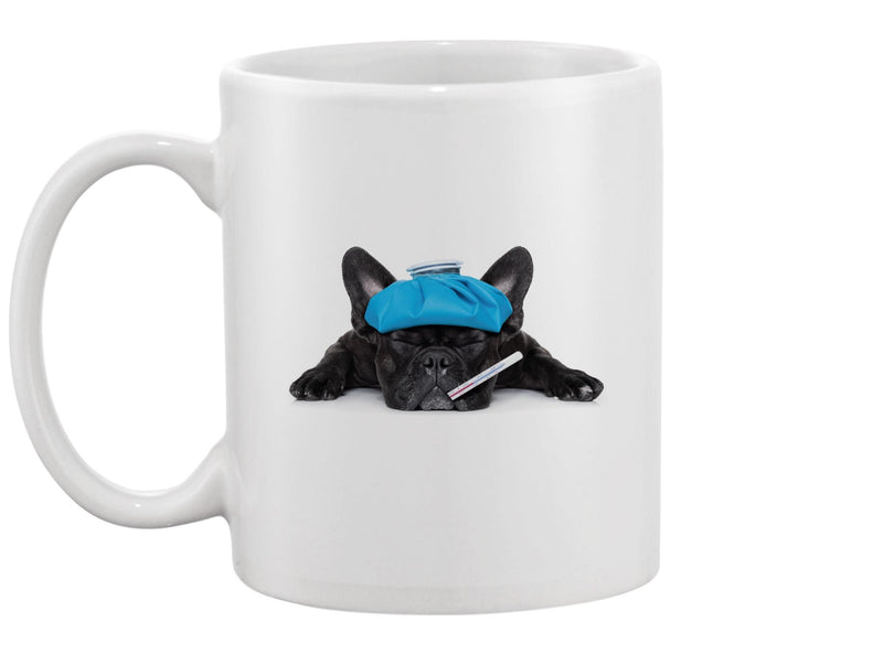 French Bulldog Very Sick  Mug -Image by Shutterstock