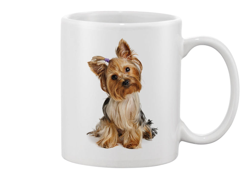 Puppy Yorkshire Terrier Mug -Image by Shutterstock