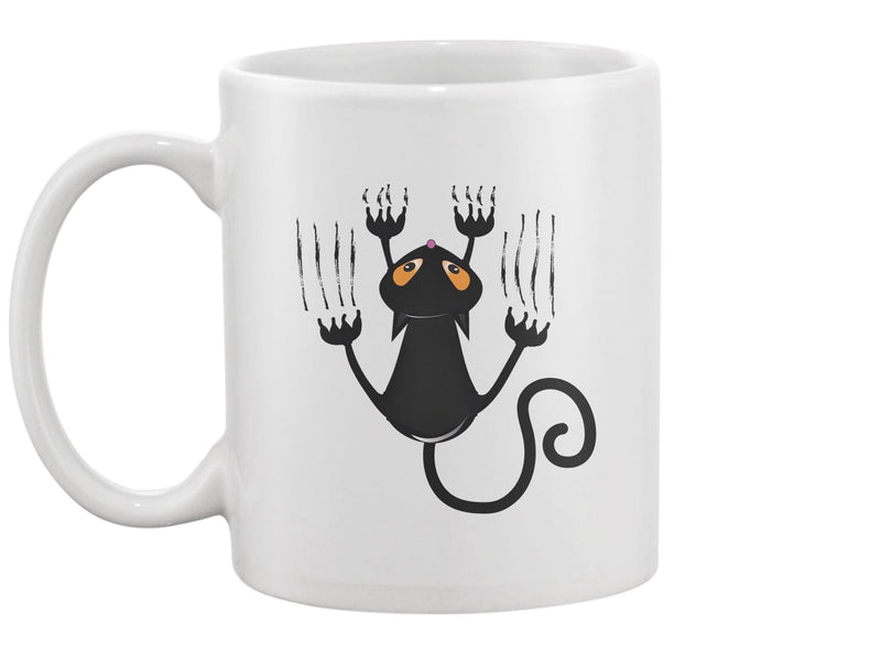 Cat Climbing  Mug -Image by Shutterstock