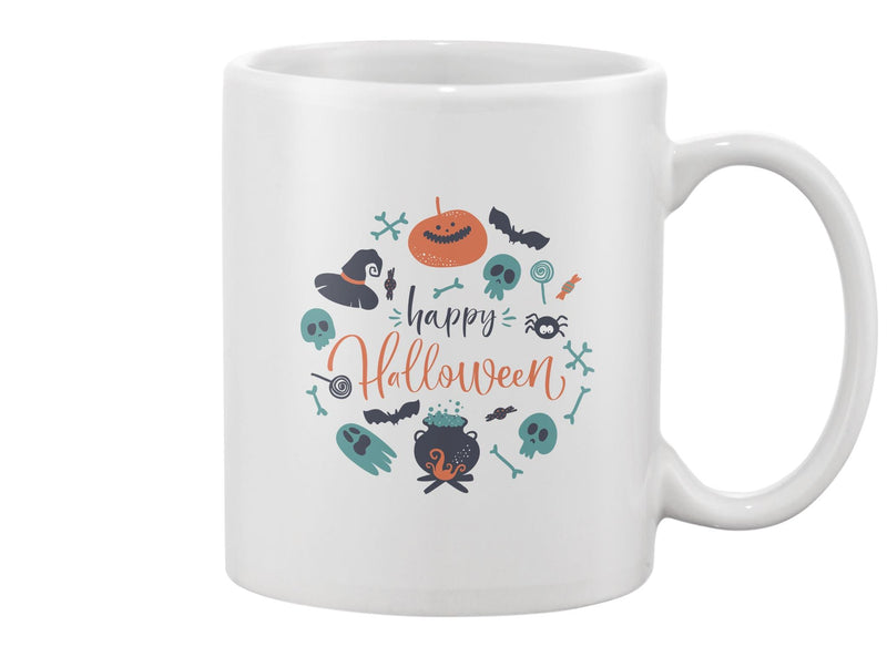 Happy Halloween Set Design Mug -Image by Shutterstock