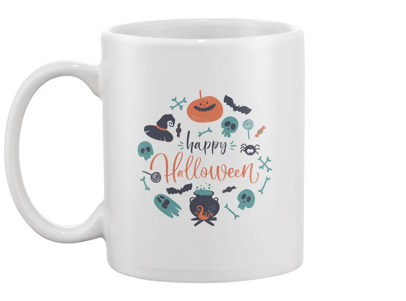 Happy Halloween Set Design Mug -Image by Shutterstock