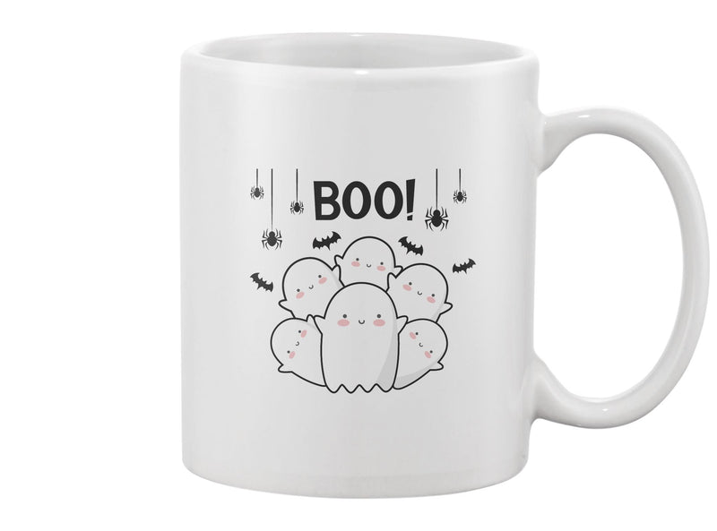 Halloween Ghost Pattern Mug -Image by Shutterstock