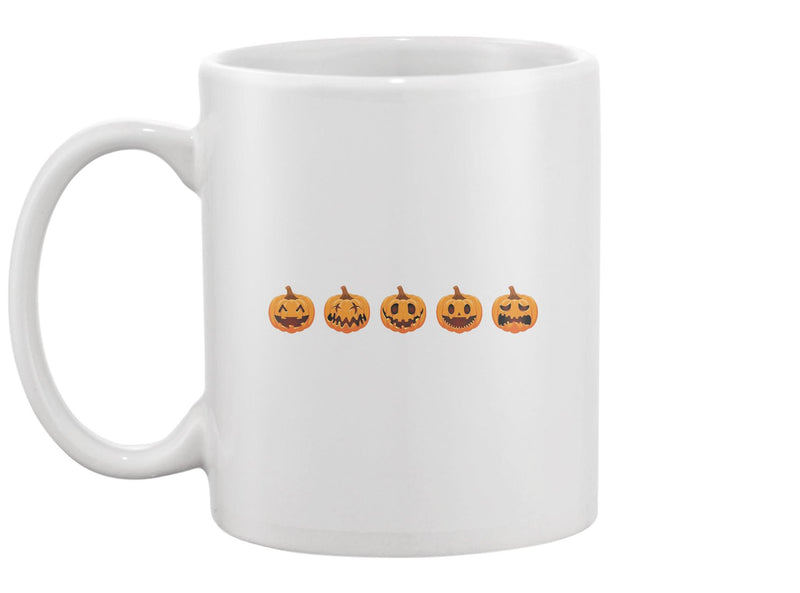 Set Of Orange Pumpkins Mug -Image by Shutterstock