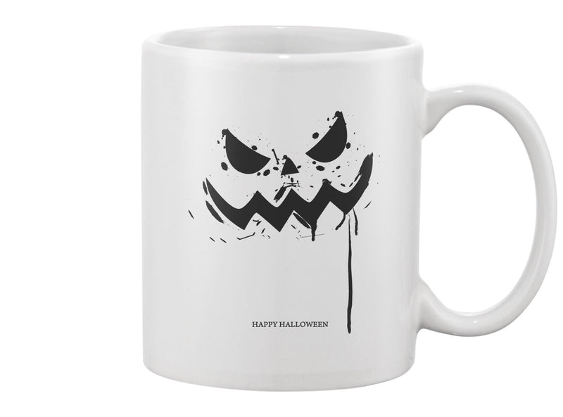 Pumpkin Face Design Mug -Image by Shutterstock