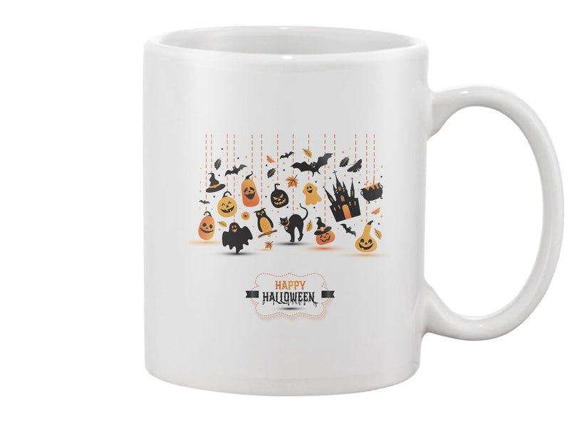 Halloween Night Party Mug -Image by Shutterstock