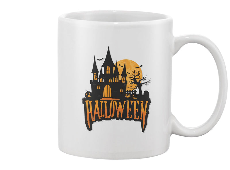 Halloween Spooky Mansion Mug -Image by Shutterstock