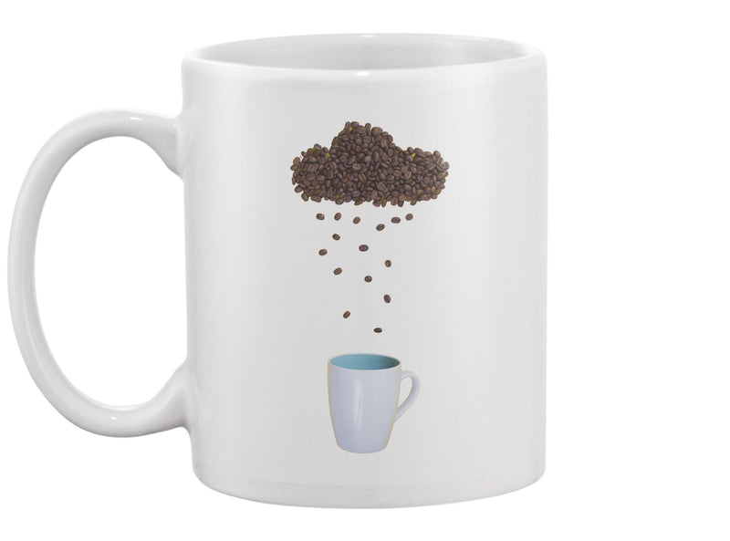 Coffee Beans Rain Mug -Image by Shutterstock
