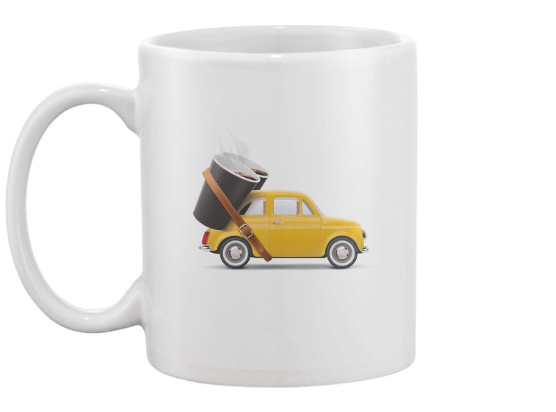 Paper Cups Of Coffee On Car Mug -Image by Shutterstock
