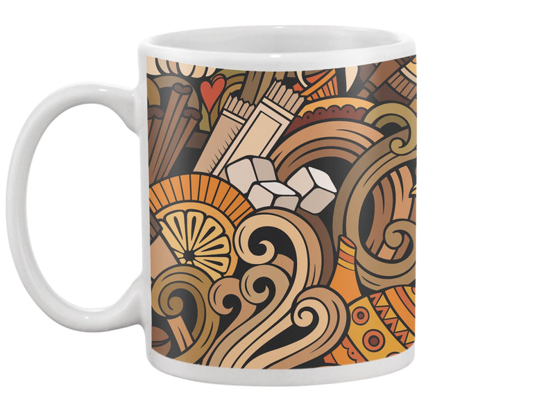 Coffee Shop Art Mug -Image by Shutterstock