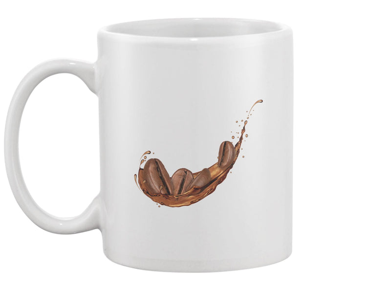 Coffee Beans Splash Mug -Image by Shutterstock
