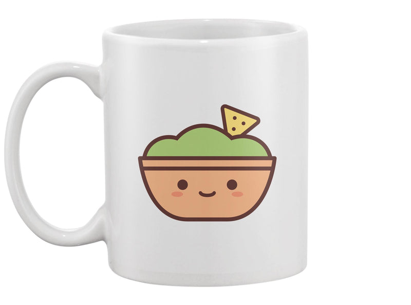 Cartoon Bowl Of Guacamole  Mug -Image by Shutterstock