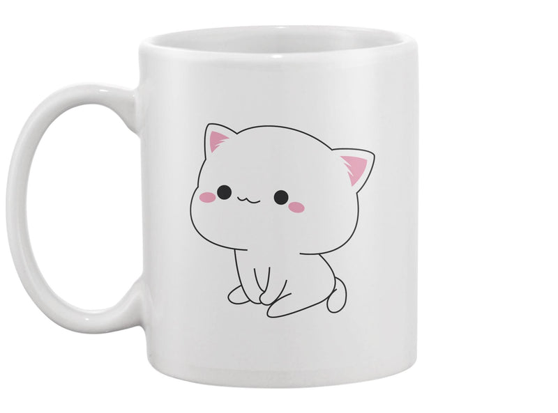 Cute Fluffy Cat Design Mug -Image by Shutterstock