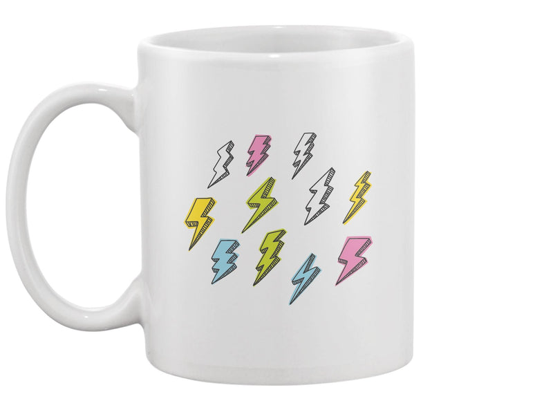 Colorful Thunders  Mug -Image by Shutterstock