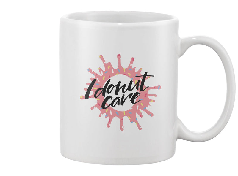 I Donut Care Design Mug -Image by Shutterstock