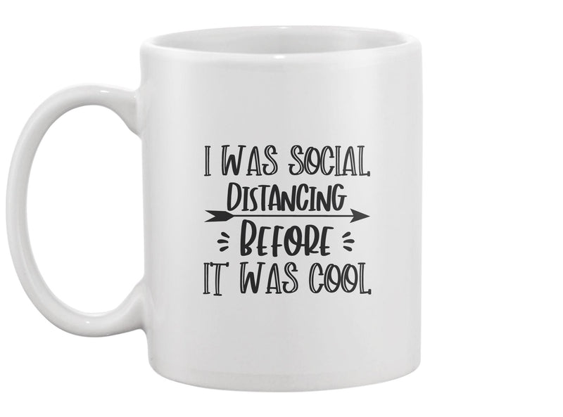 I Was Social Distancing Mug -Image by Shutterstock