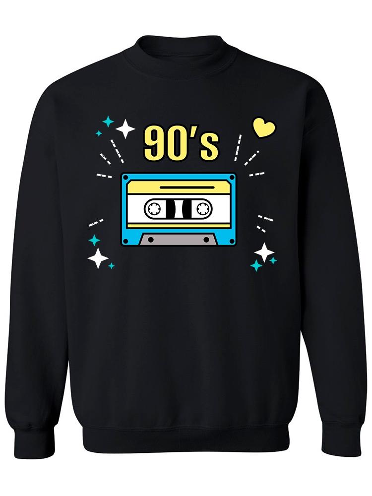 Cassette From The  90's Sweatshirt Women's -Image by Shutterstock