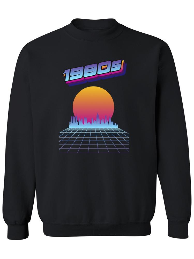 1980's Vaporwave Sweatshirt Men's -Image by Shutterstock