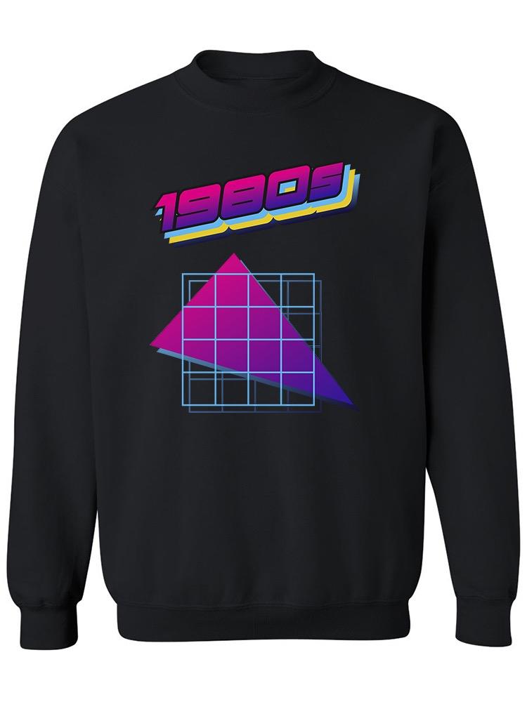 1980s Triangle Shape Sweatshirt Men's -Image by Shutterstock