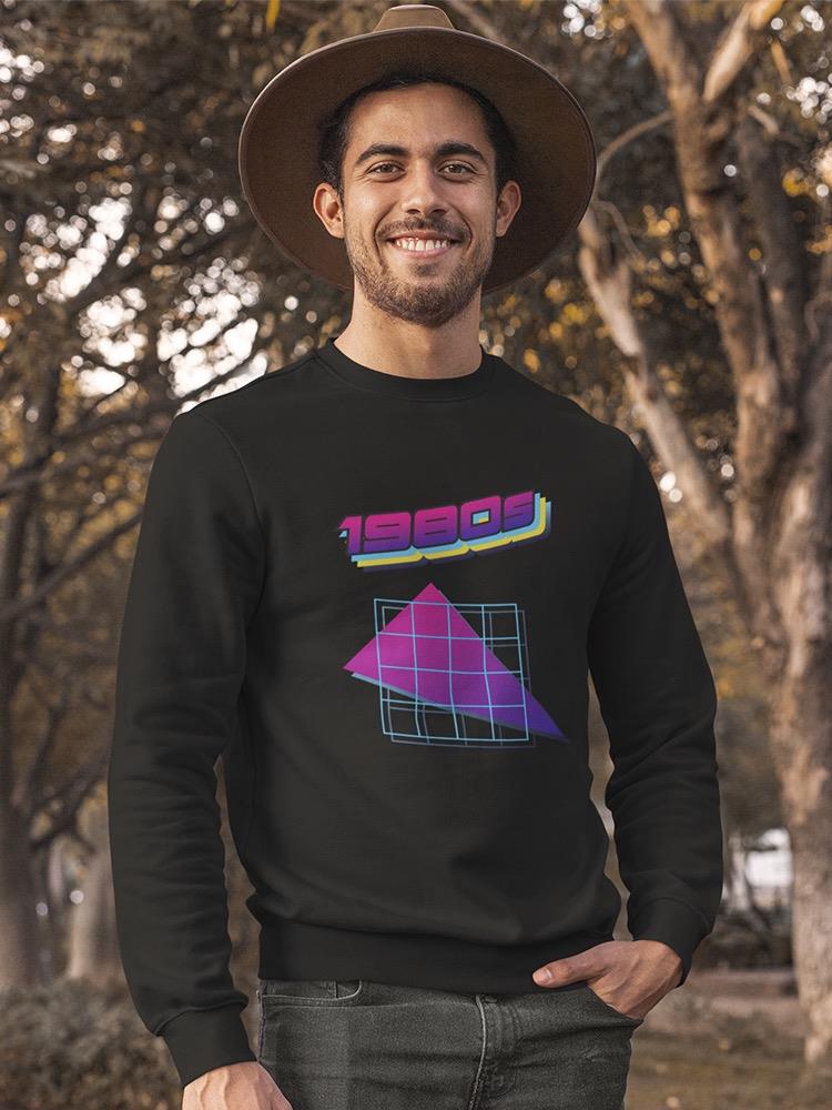 1980s Triangle Shape Sweatshirt Men's -Image by Shutterstock