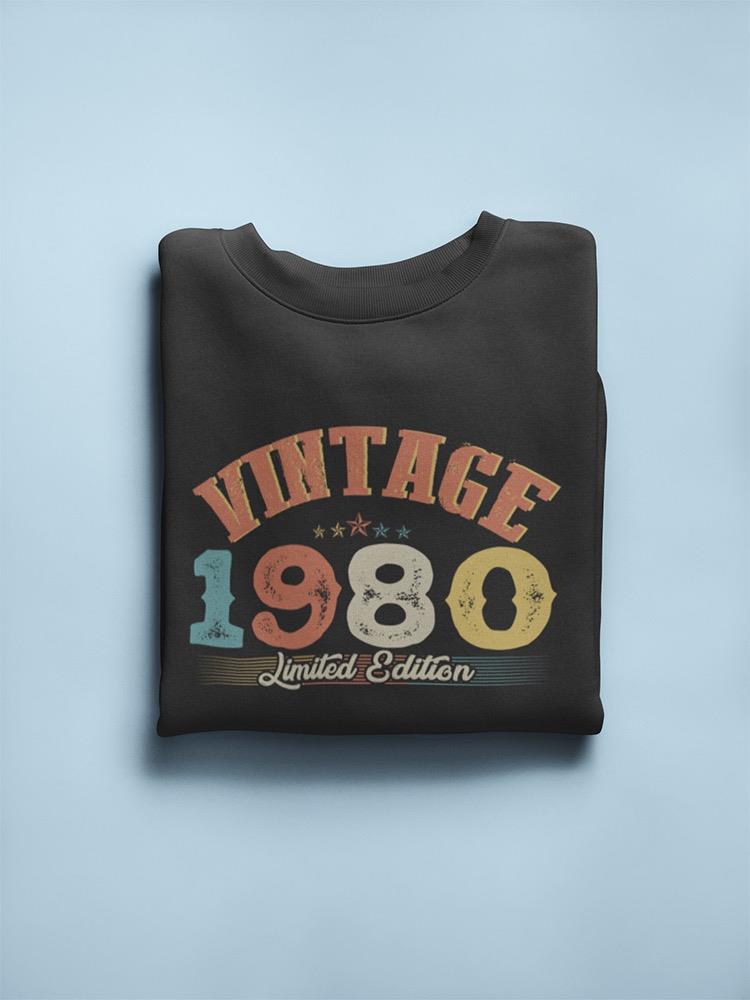 1980 Vintage Edition Sweatshirt Men's -Image by Shutterstock