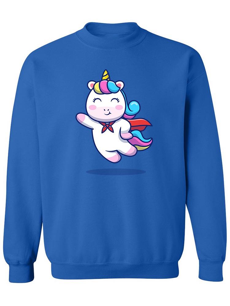 My Unicorn Super Hero Sweatshirt Women's -Image by Shutterstock