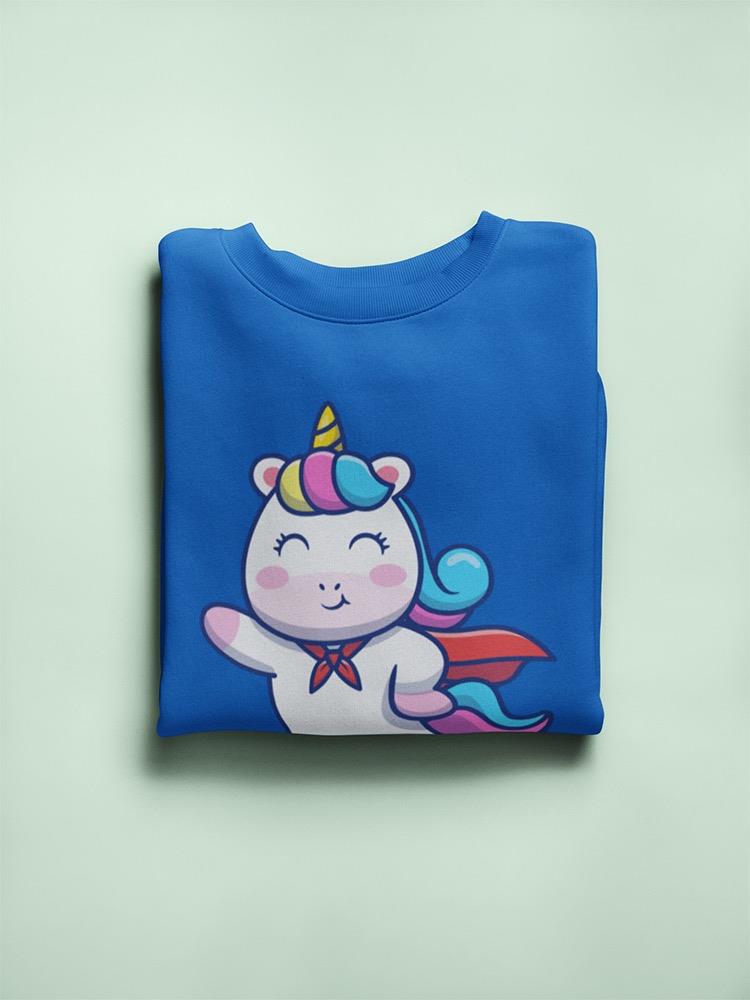 My Unicorn Super Hero Sweatshirt Women's -Image by Shutterstock