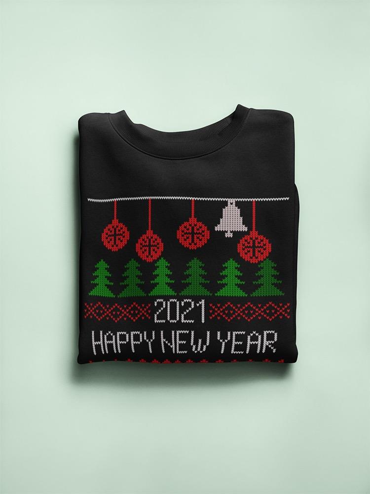 2021 Happy New Year Sweatshirt Women's -Image by Shutterstock