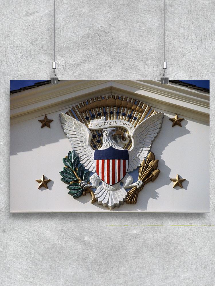 Usa National Emblem In Iowa Poster -Image by Shutterstock