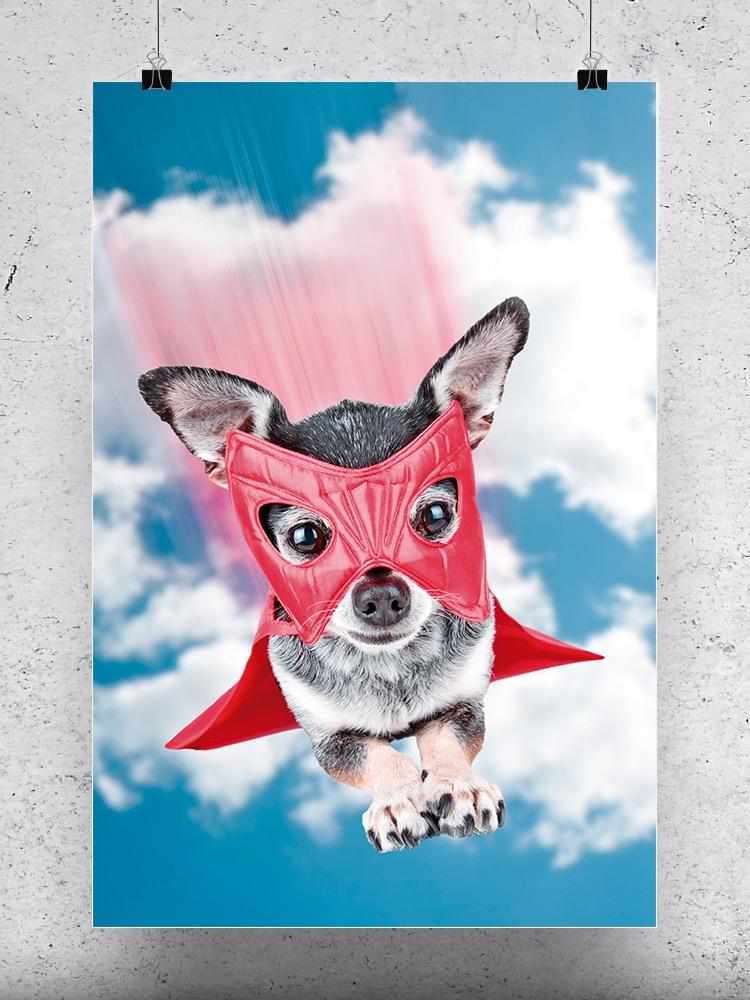 Superhero Chihuahua Poster -Image by Shutterstock