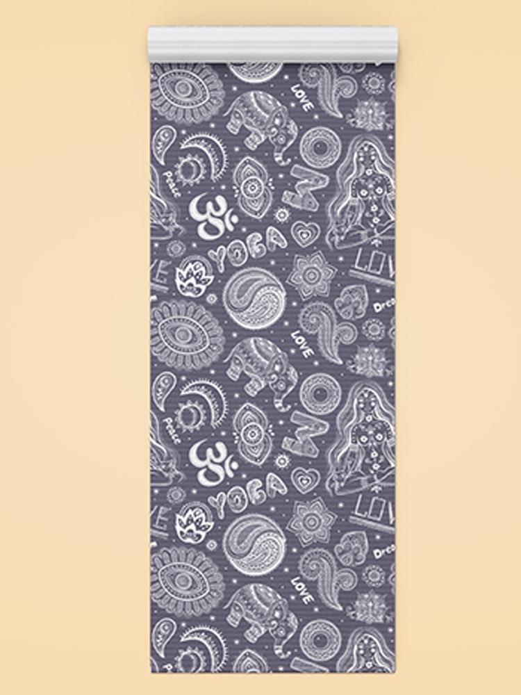 Pattern Of Yoga Yoga Mat -Image by Shutterstock