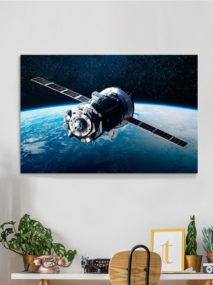 Cargo Space Craft And Earth Wall Art -Image by Shutterstock