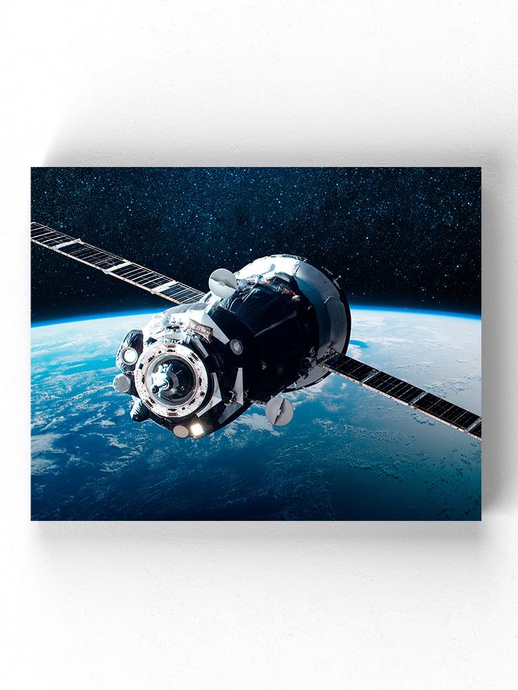 Cargo Space Craft And Earth Wall Art -Image by Shutterstock