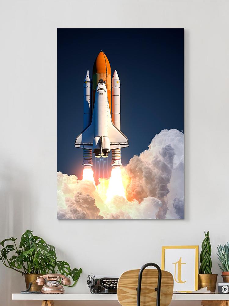 Space Shuttle Launch Wall Art -Image by Shutterstock