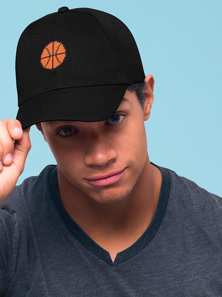 Pixelart Basketball Ball Hat -Image by Shutterstock
