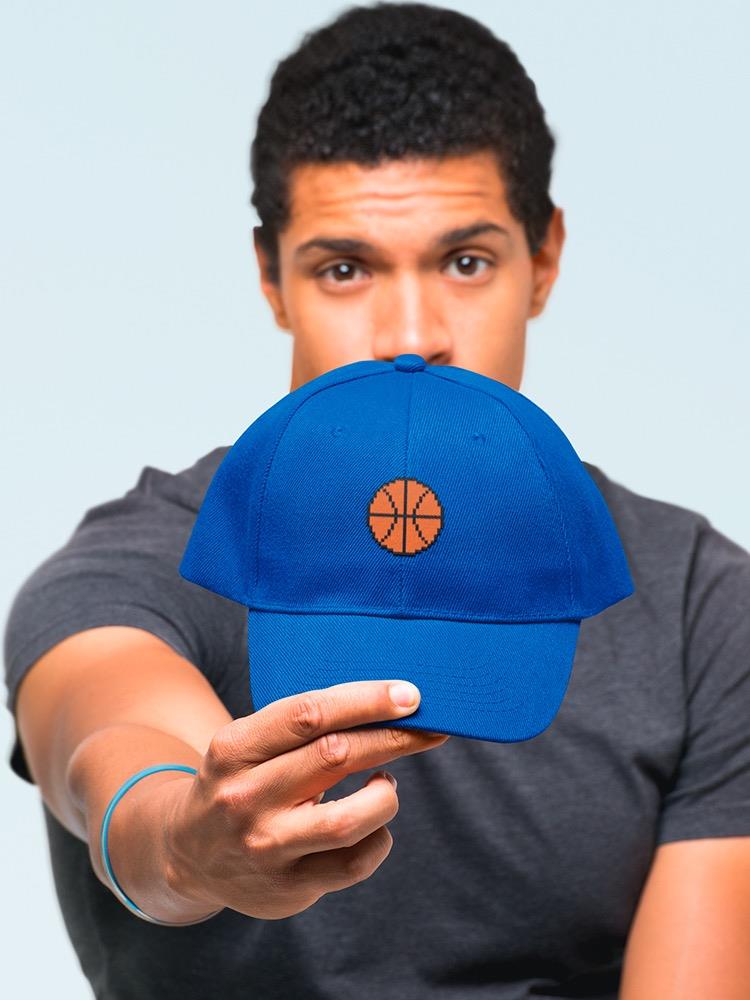 Pixelart Basketball Ball Hat -Image by Shutterstock