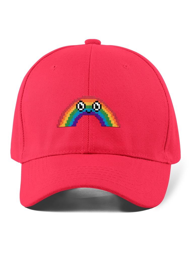 Pixelart Happy Smile Rainbow Hat -Image by Shutterstock
