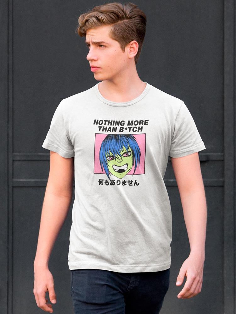 Nothing Much Manga Style T-shirt -Image by Shutterstock