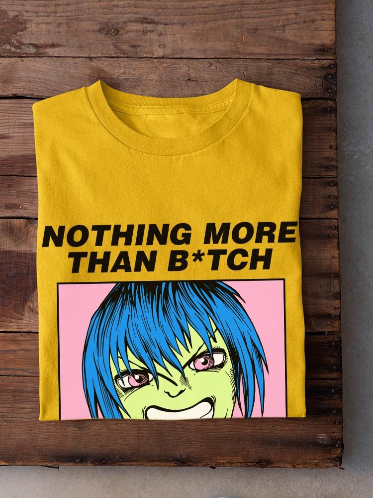 Nothing Much Manga Style T-shirt -Image by Shutterstock