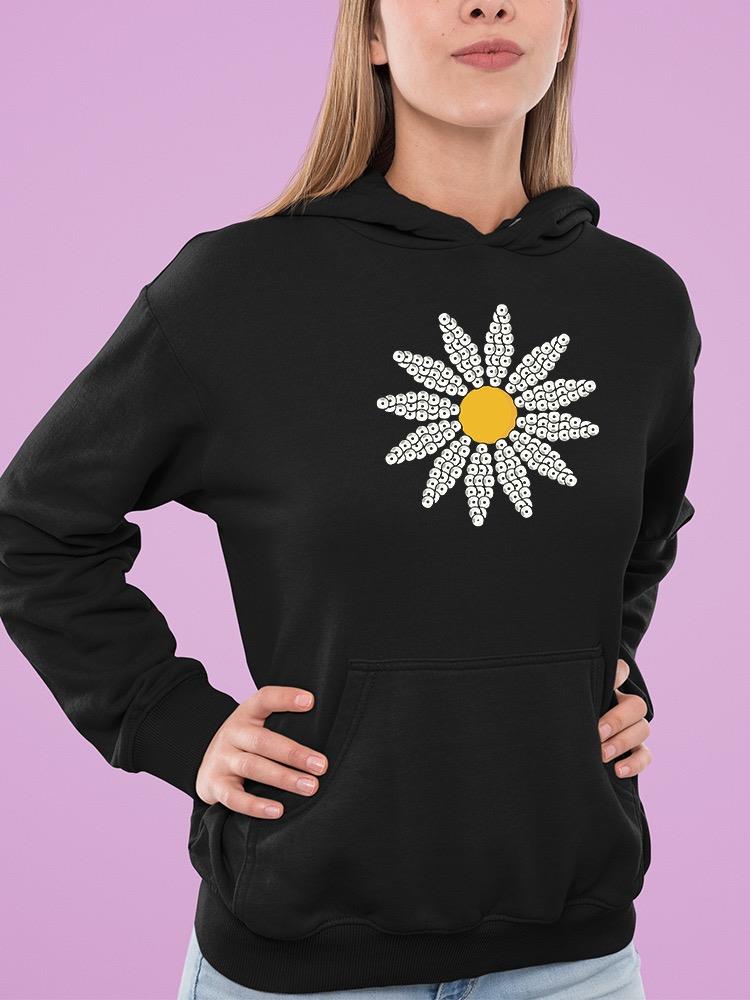 Cute Daisy Flower Art Hoodie Women's -Image by Shutterstock