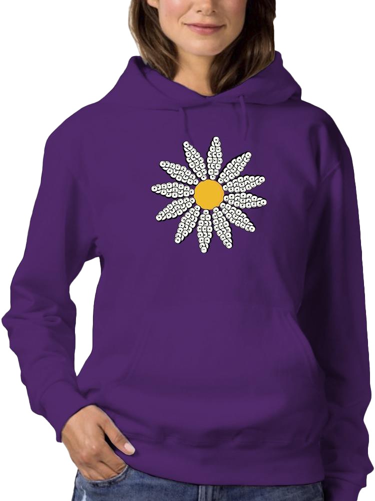 Cute Daisy Flower Art Hoodie Women's -Image by Shutterstock