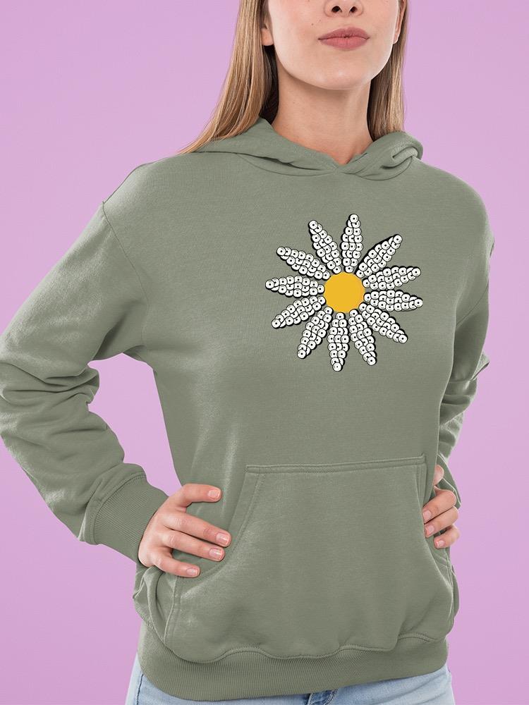 Cute Daisy Flower Art Hoodie Women's -Image by Shutterstock
