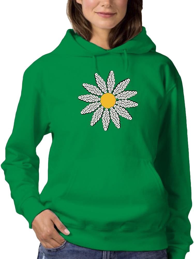 Cute Daisy Flower Art Hoodie Women's -Image by Shutterstock