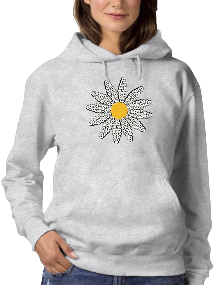 Cute Daisy Flower Art Hoodie Women's -Image by Shutterstock