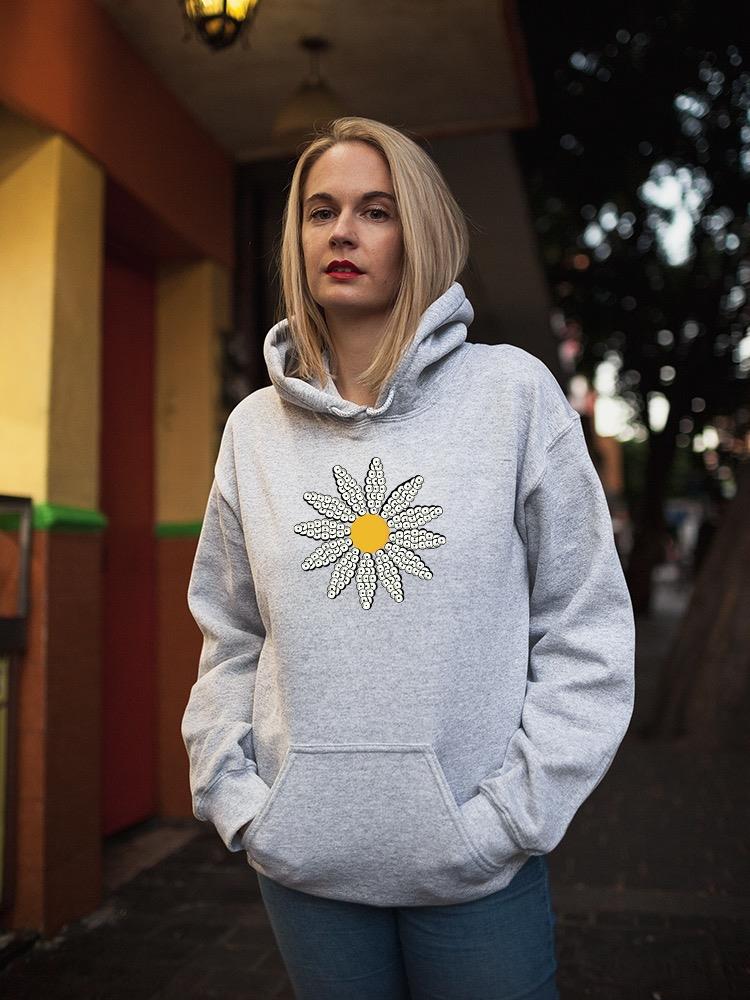 Cute Daisy Flower Art Hoodie Women's -Image by Shutterstock