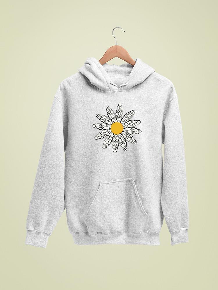 Cute Daisy Flower Art Hoodie Women's -Image by Shutterstock